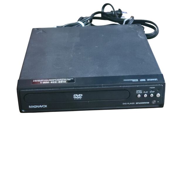 Magnavox DVD Player DP100MW8B With remote Working RCA cables included - Picture 5 of 9